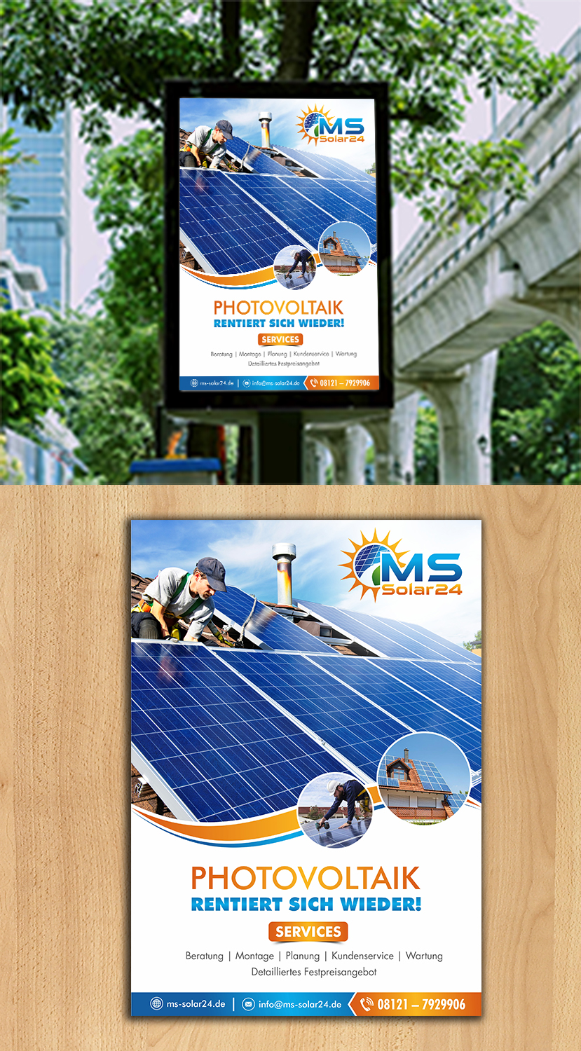 Billboard Design by ecorokerz for MS-Solar24 | Design #17879292
