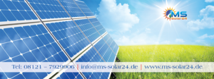 Werbetafel-Design von Creative2Digital für MS-Solar24 | Design #17868388