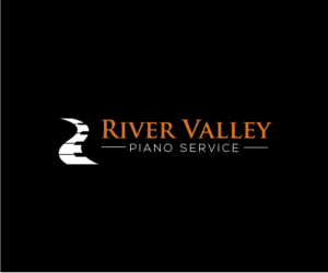 River Valley Piano Service | Logo Design by renderman
