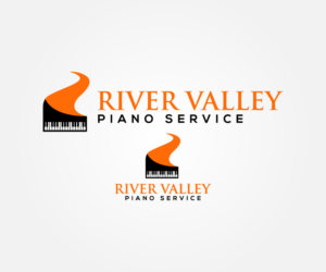 River Valley Piano Service | Logo Design by sangeloenriquez