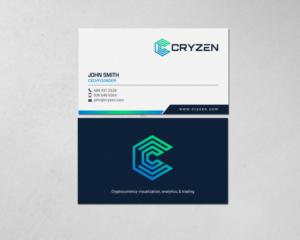 Cryzen business card design | Business Card Design by chandrayaan.creative