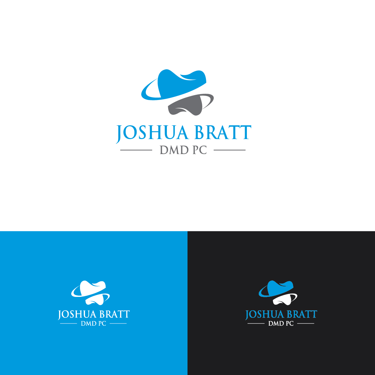 Logo Design by Deziners Zone for Joshua Bratt DMD PC | Design #17880492