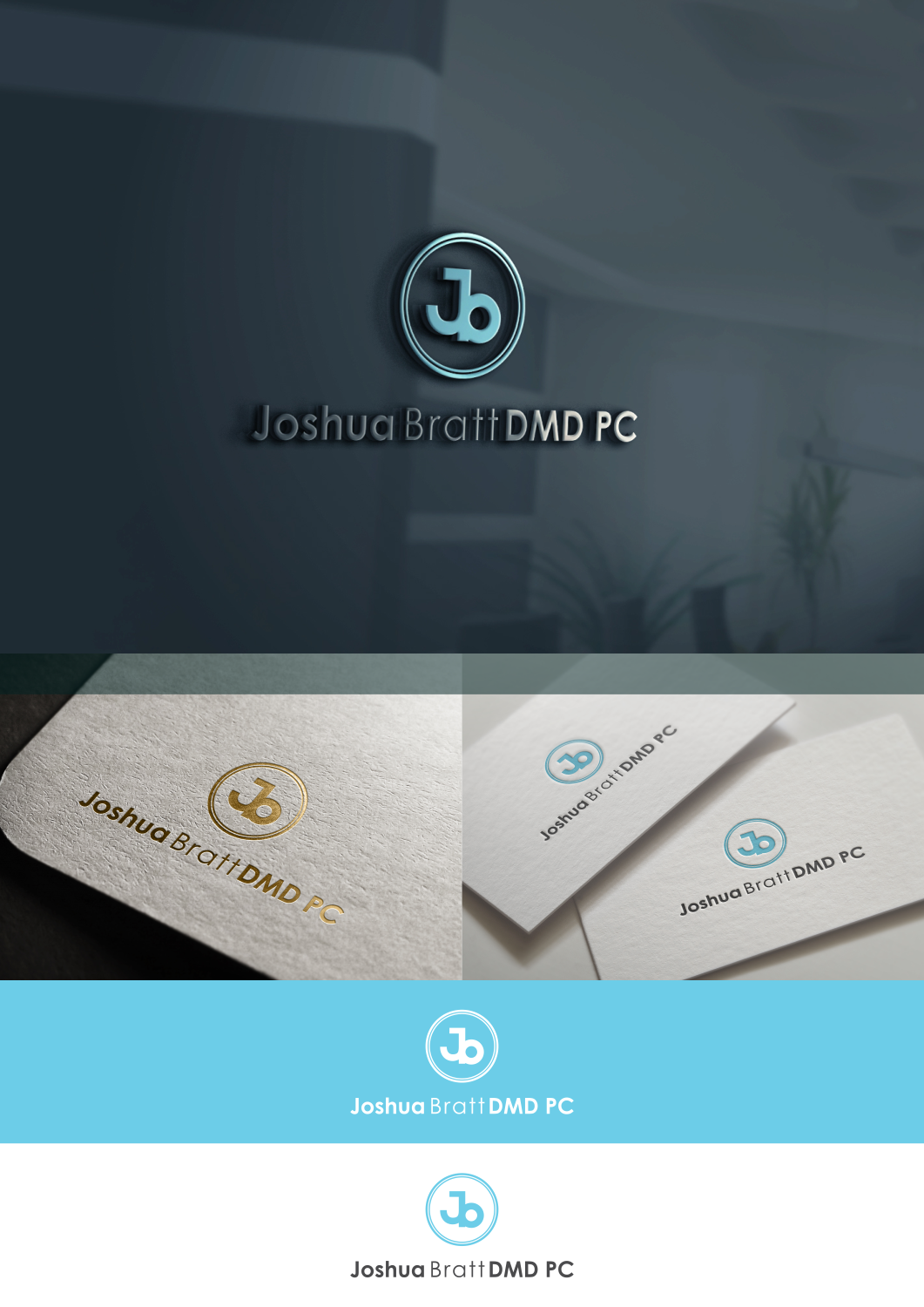 Logo Design by FireBlaster for Joshua Bratt DMD PC | Design #17875380