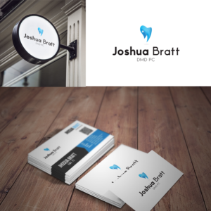 Logo Design by Hand Fan for Joshua Bratt DMD PC | Design: #17883335