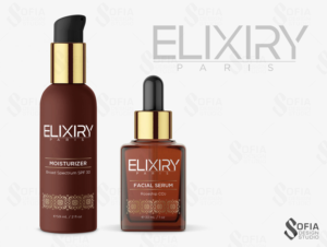 Labels design for moisturizer cream and Serum | Label Design by SofiaDesignStudio