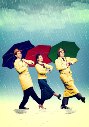 Create a Singin' in the Rain (stage musical) artwork design for posters, flyers, mailings, etc. | Poster Design by Marta van Eck
