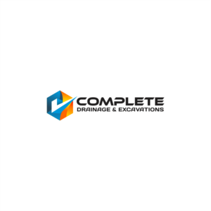 Logo Design by Arham Hidayat for Complete Drainage & Excavations | Design #17972810