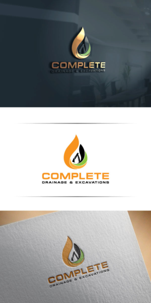 Design de Logo par zobutiger pour Complete Drainage & Excavations | Design : #17911595