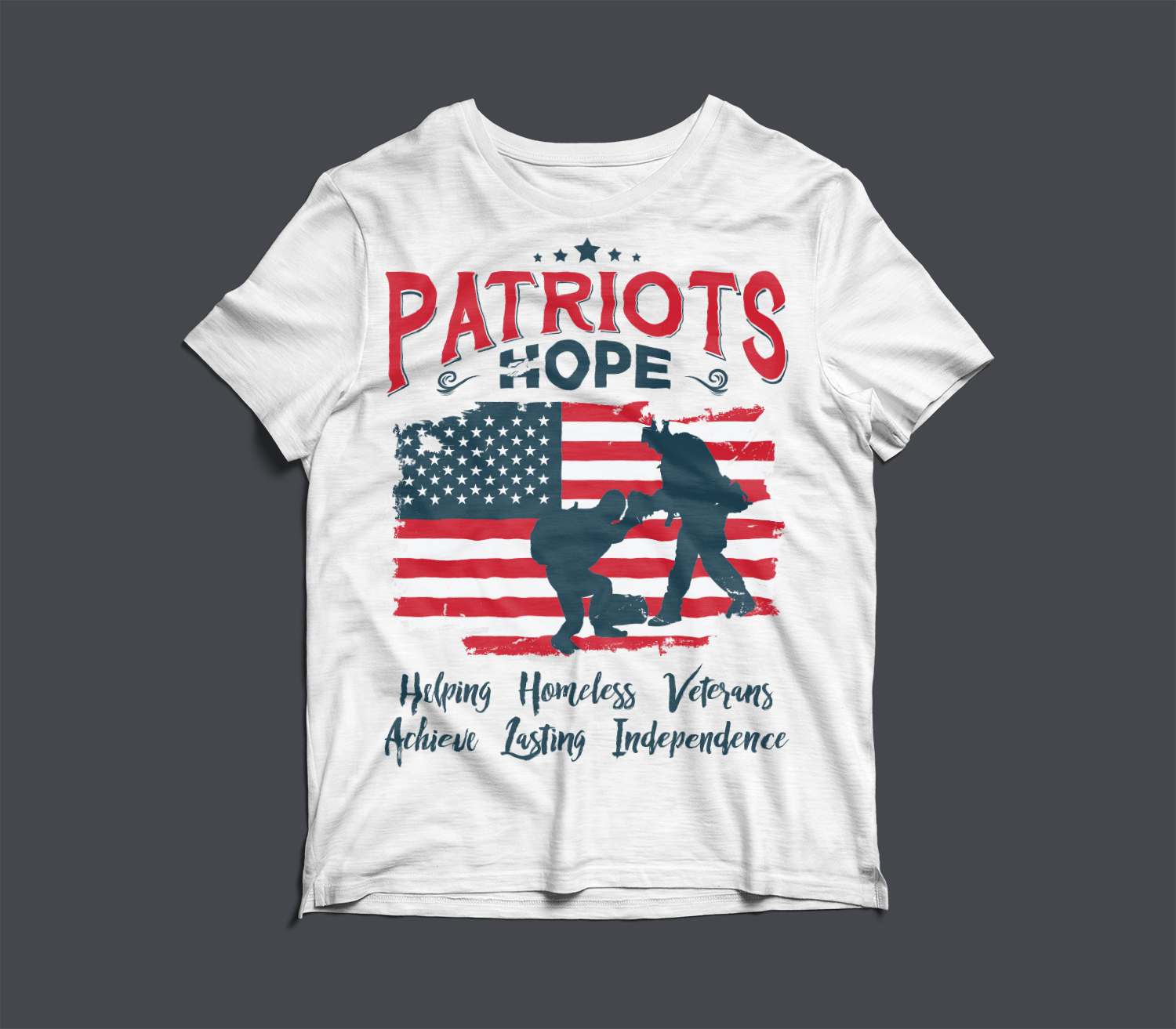 T-shirt Design by SAI DESIGNS for Patriots Hope, Inc | Design #17905510