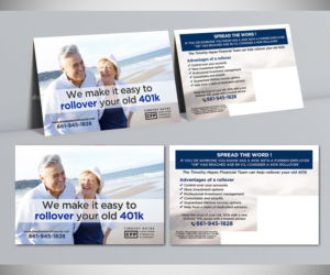 Postkarten-Design von Designers Hub für Timothy Hayes Financial & Ins. Services, Inc. | Design: #17885494