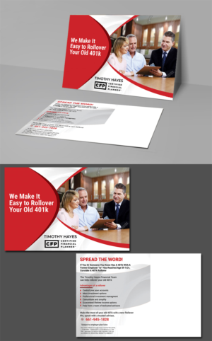 Postkarten-Design von ecorokerz für Timothy Hayes Financial & Ins. Services, Inc. | Design: #17878474
