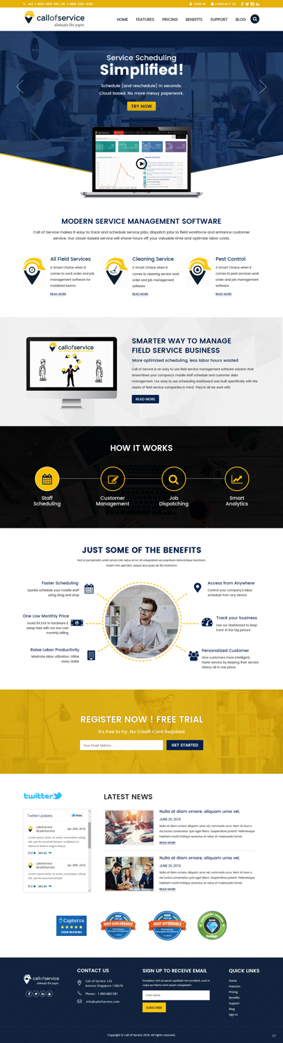 Web Design by pb for Ninety Nine PTY. LTD. | Design #17881147