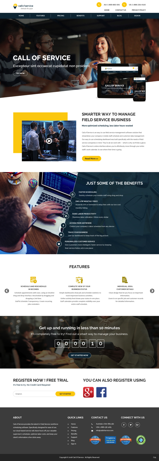 Web Design by pb for Ninety Nine PTY. LTD. | Design #17881156