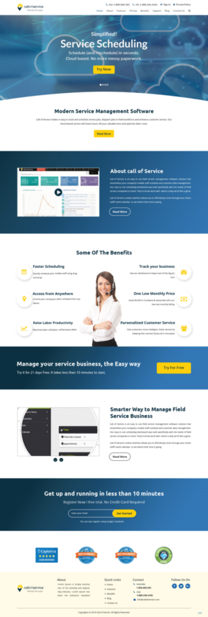 Web Design by pb for Ninety Nine PTY. LTD. | Design: #17881157