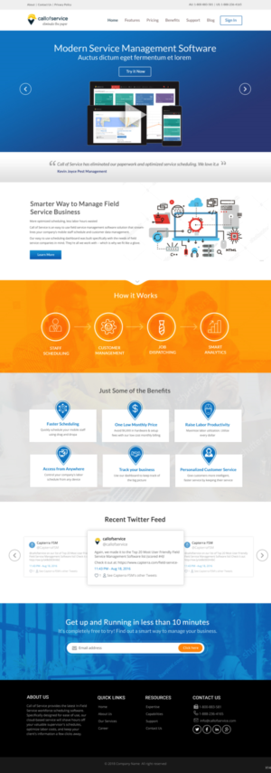 Web Design by pb for Ninety Nine PTY. LTD. | Design: #17881167
