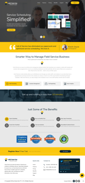 Web Design by pb for Ninety Nine PTY. LTD. | Design: #17889935