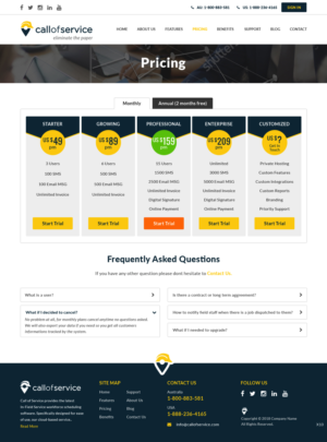 Web Design by pb for Ninety Nine PTY. LTD. | Design: #18129232