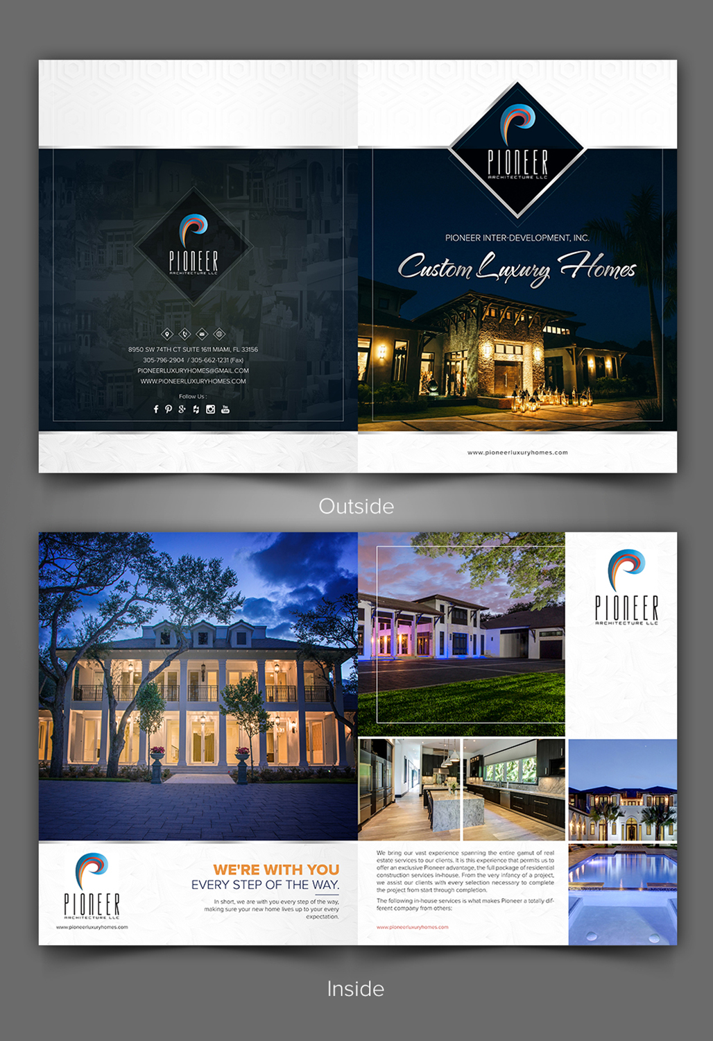 Magazine Design by SAI DESIGNS for Pioneer Inter-Development, Inc.  | Design #17944071