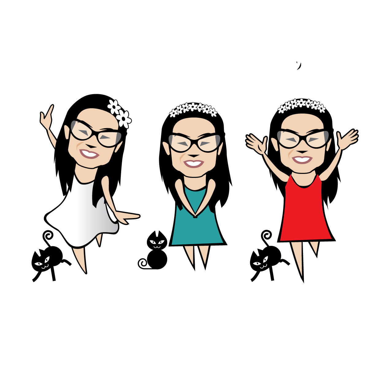 Character Design by Zainny Azuar for SHORTGIRL.CO | Design #17887421