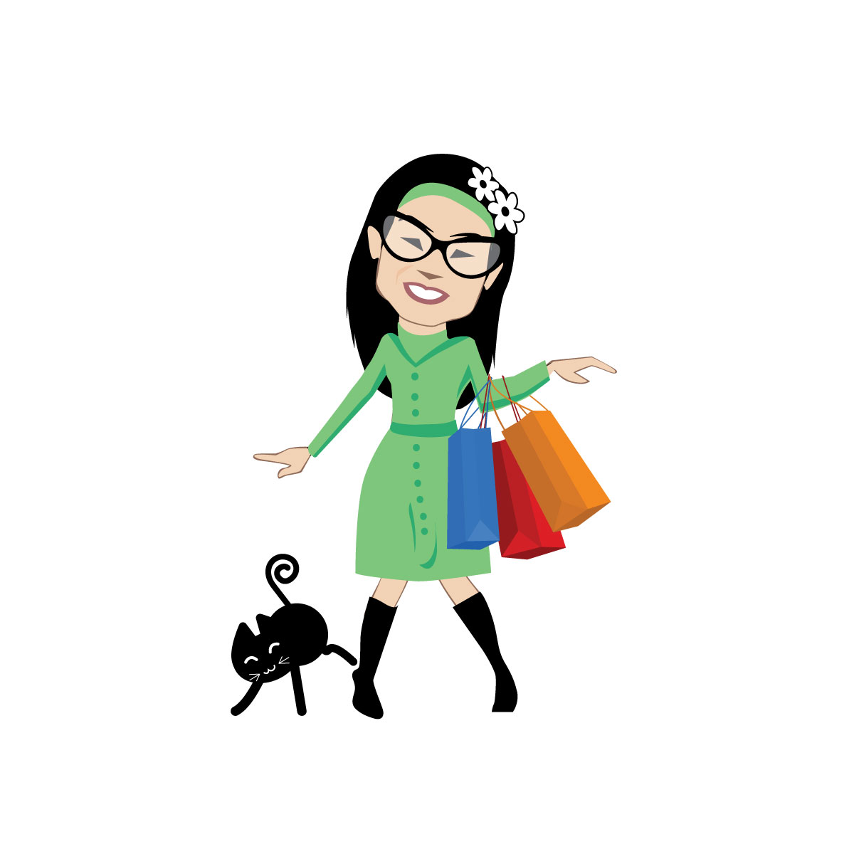 Character Design by Zainny Azuar for SHORTGIRL.CO | Design #17889834