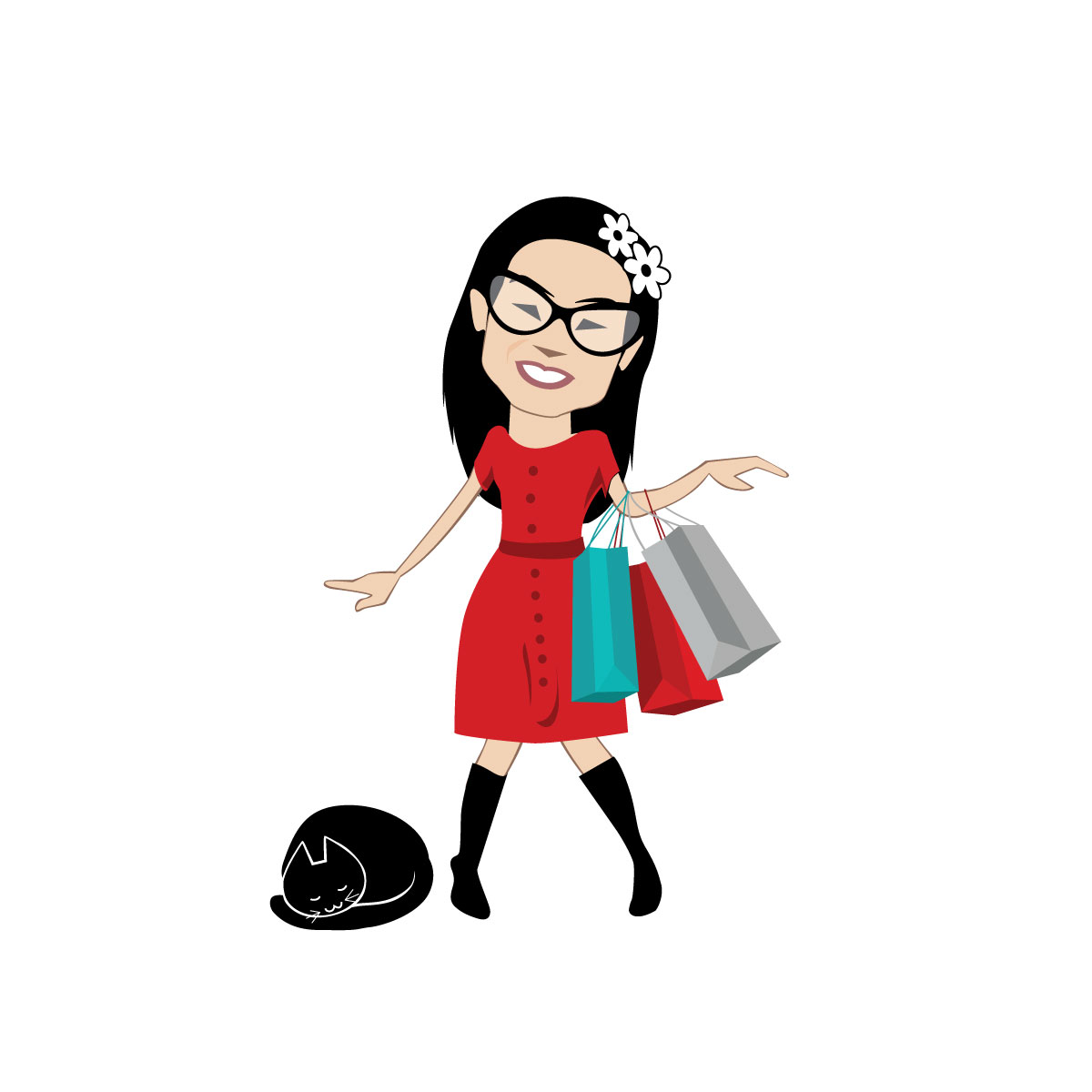 Character Design by Zainny Azuar for SHORTGIRL.CO | Design #17893077