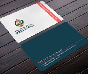 Business Mavericks needs a business card designed | Diseño de Tarjeta de Presentación por Designers Hub