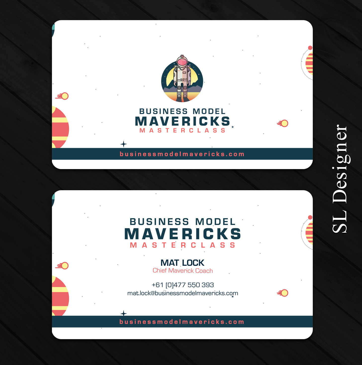Business Card Design by SL Designer for No White Noise | Design #17892176