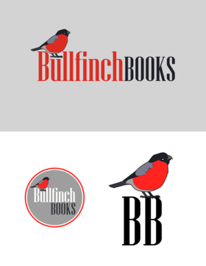 Bullfinch Books | Logo Design by JLAGO