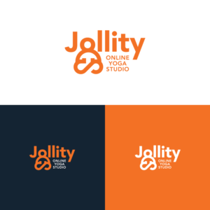 Jollity Online Yoga Studio | Logo Design by Ciprian.H