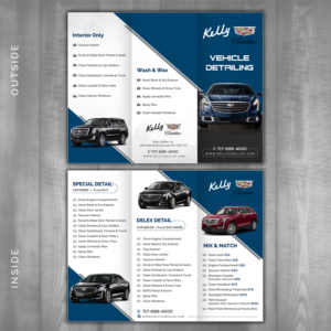 Brochure Design by debdesign for Kelly Cadillac | Design: #17889037