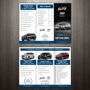 Brochure Design by creative.bugs for Kelly Cadillac | Design: #17889444