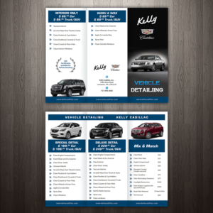 Brochure Design by creative.bugs for Kelly Cadillac | Design: #17897657