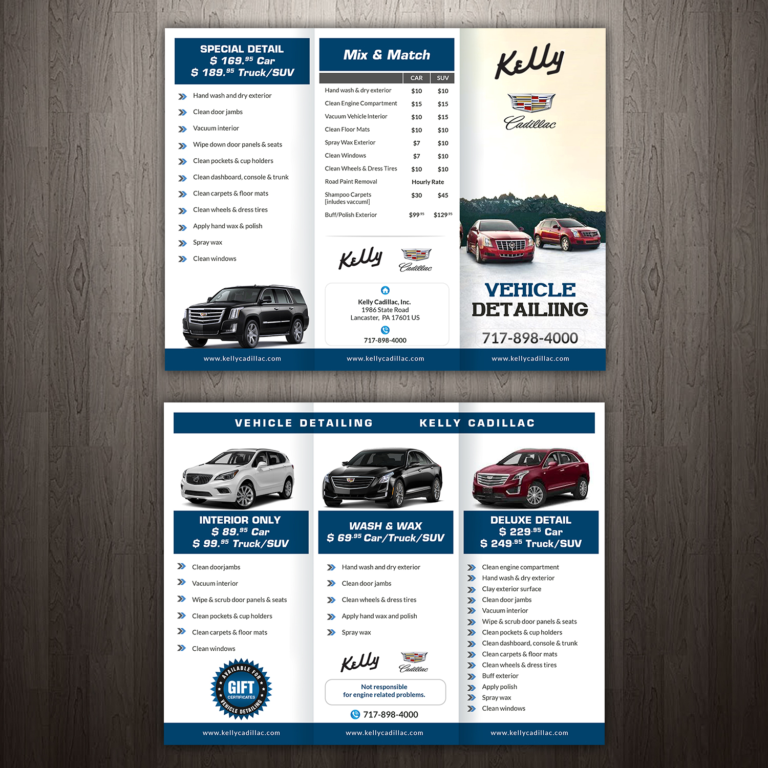 Brochure Design by creative.bugs for Kelly Cadillac | Design: #17969501