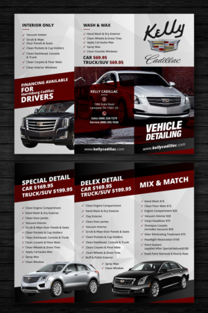 Brochure Design by ecorokerz for Kelly Cadillac | Design: #17888032