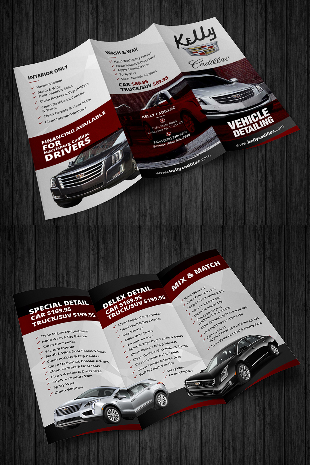 Brochure Design by ecorokerz for Kelly Cadillac | Design #17888033
