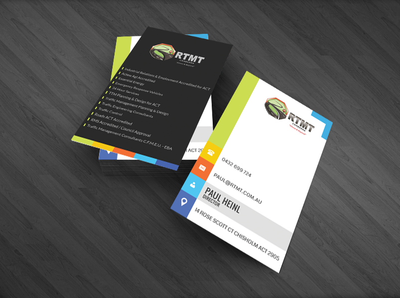 Business Card Design by  Artman for this project | Design #2782101
