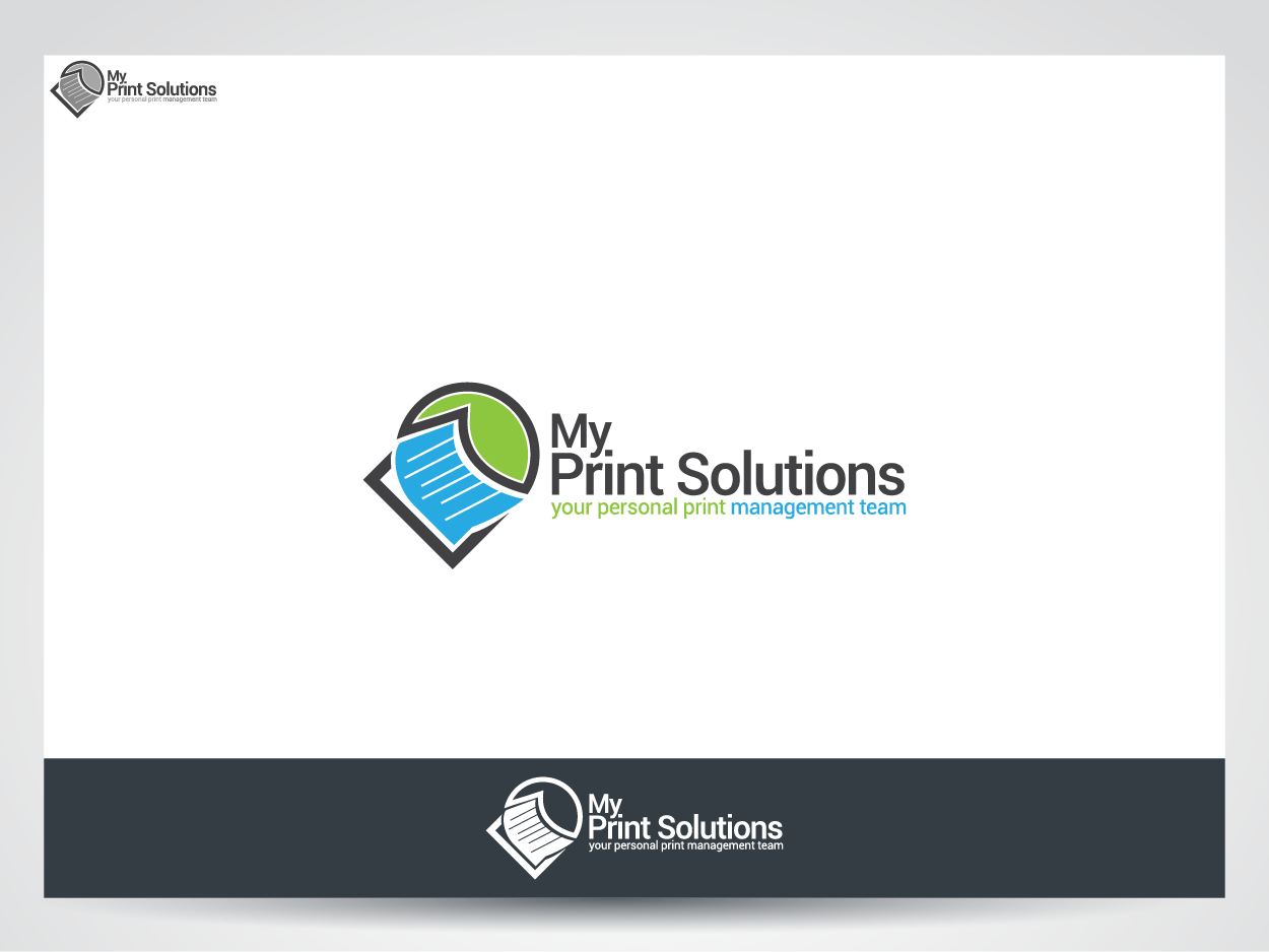 Logo Design by vhey for My Print Solutions (AUST) Pty. ltd. | Design #2766934