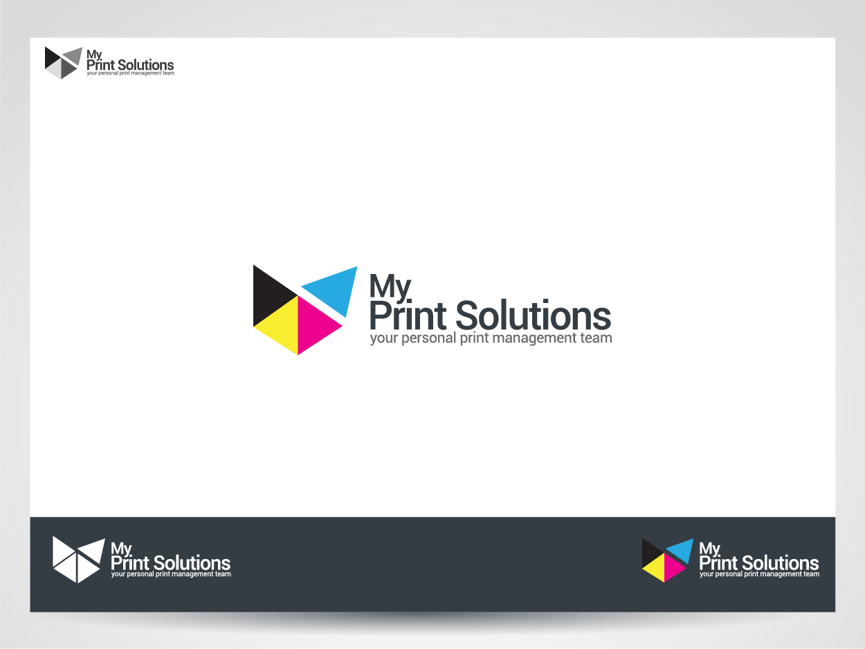 Logo Design by vhey for My Print Solutions (AUST) Pty. ltd. | Design #2766935
