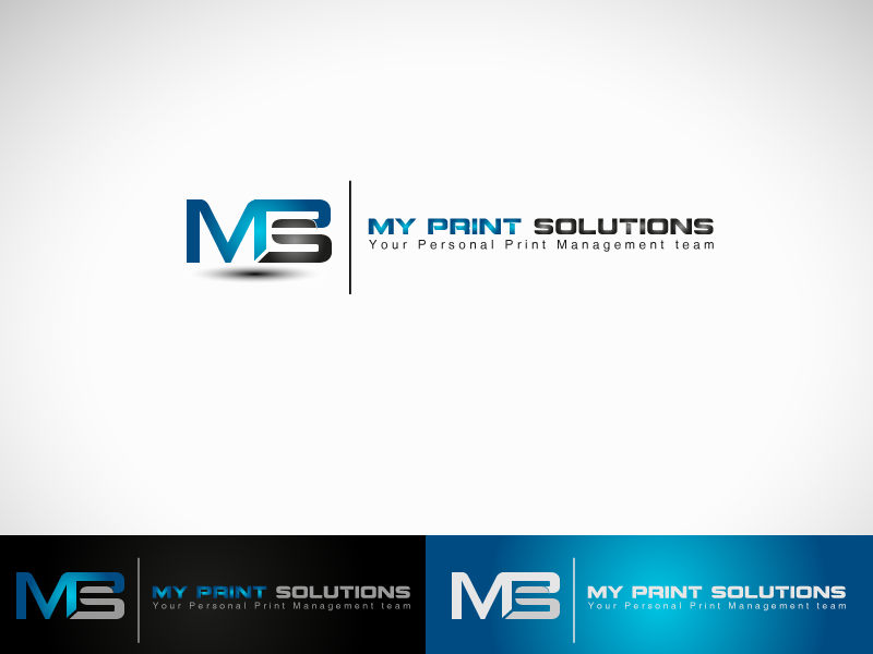 Logo Design by dan99 for My Print Solutions (AUST) Pty. ltd. | Design #2761250