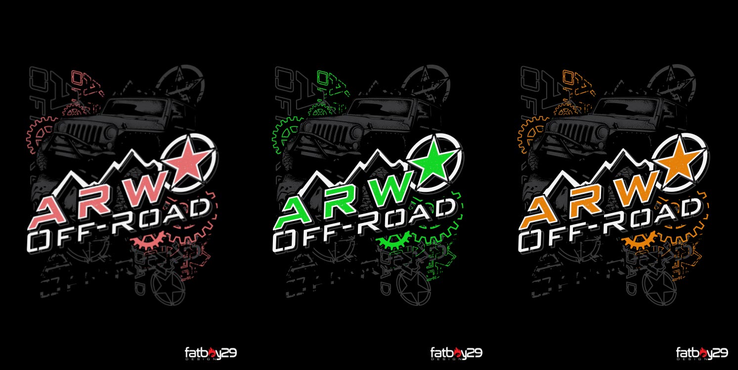 T-shirt Design by Fatboy Graphic for ARW Offroad & Performance | Design #17927575