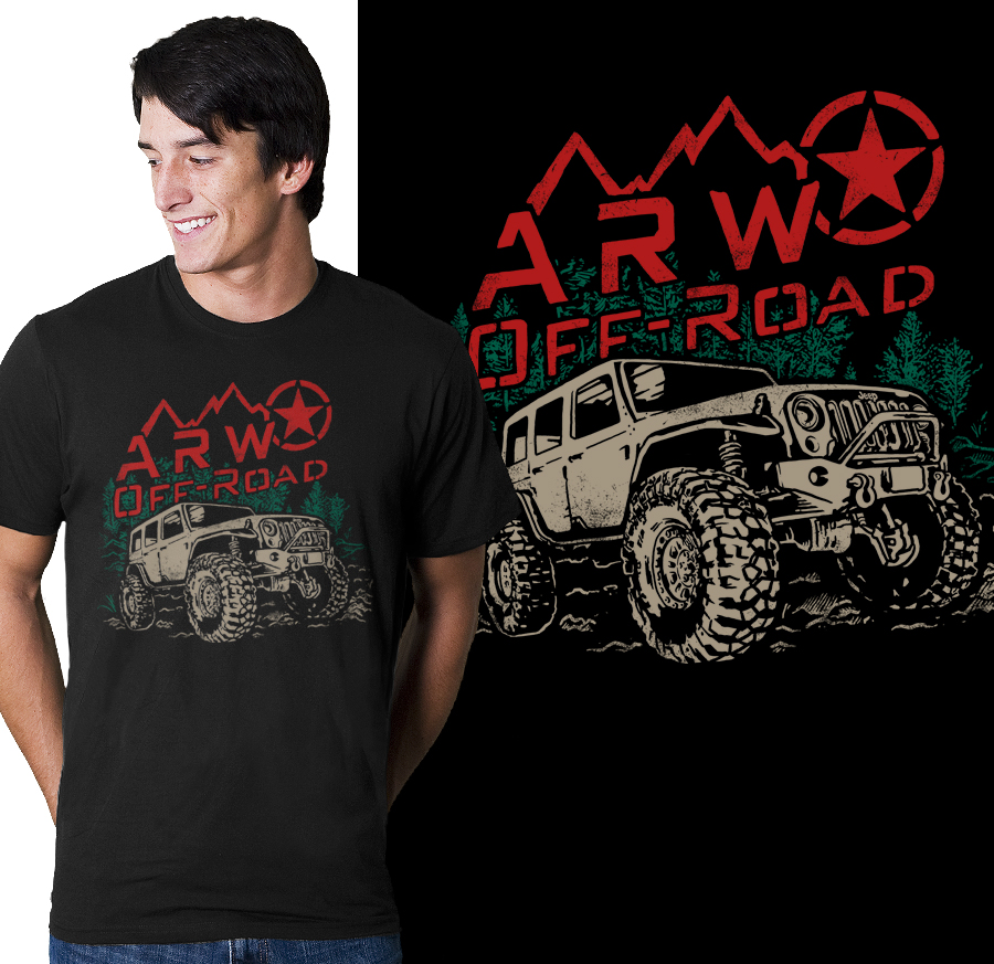Design de T-shirt par krizvector pour ARW Offroad & Performance | Design #17928888