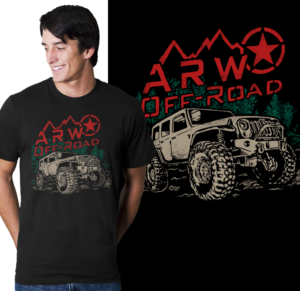 ARW Offroad & Performance giveaway t-shirt | Diseño de Camiseta por krizvector
