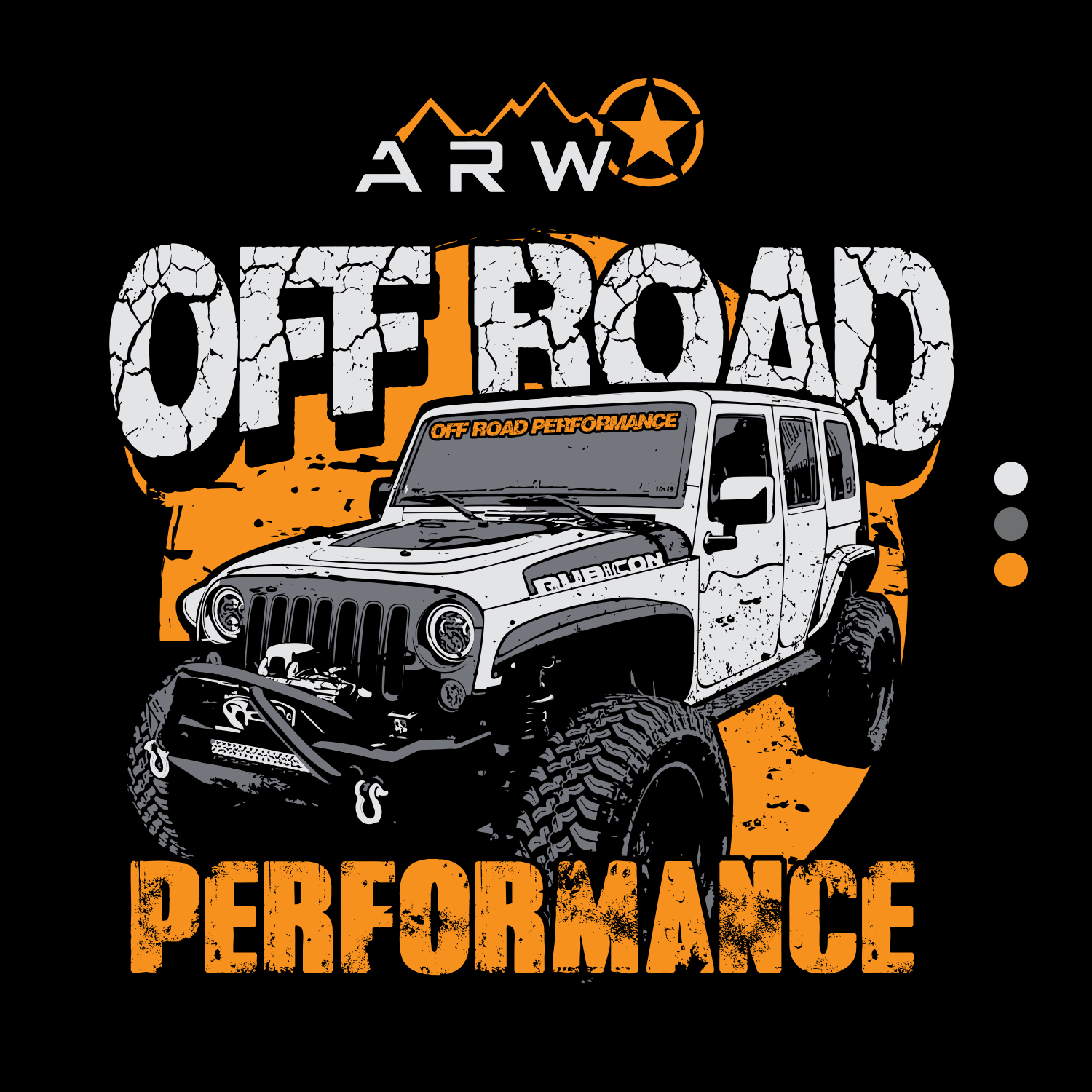 T-shirt Design by pecgi for ARW Offroad & Performance | Design #17926795