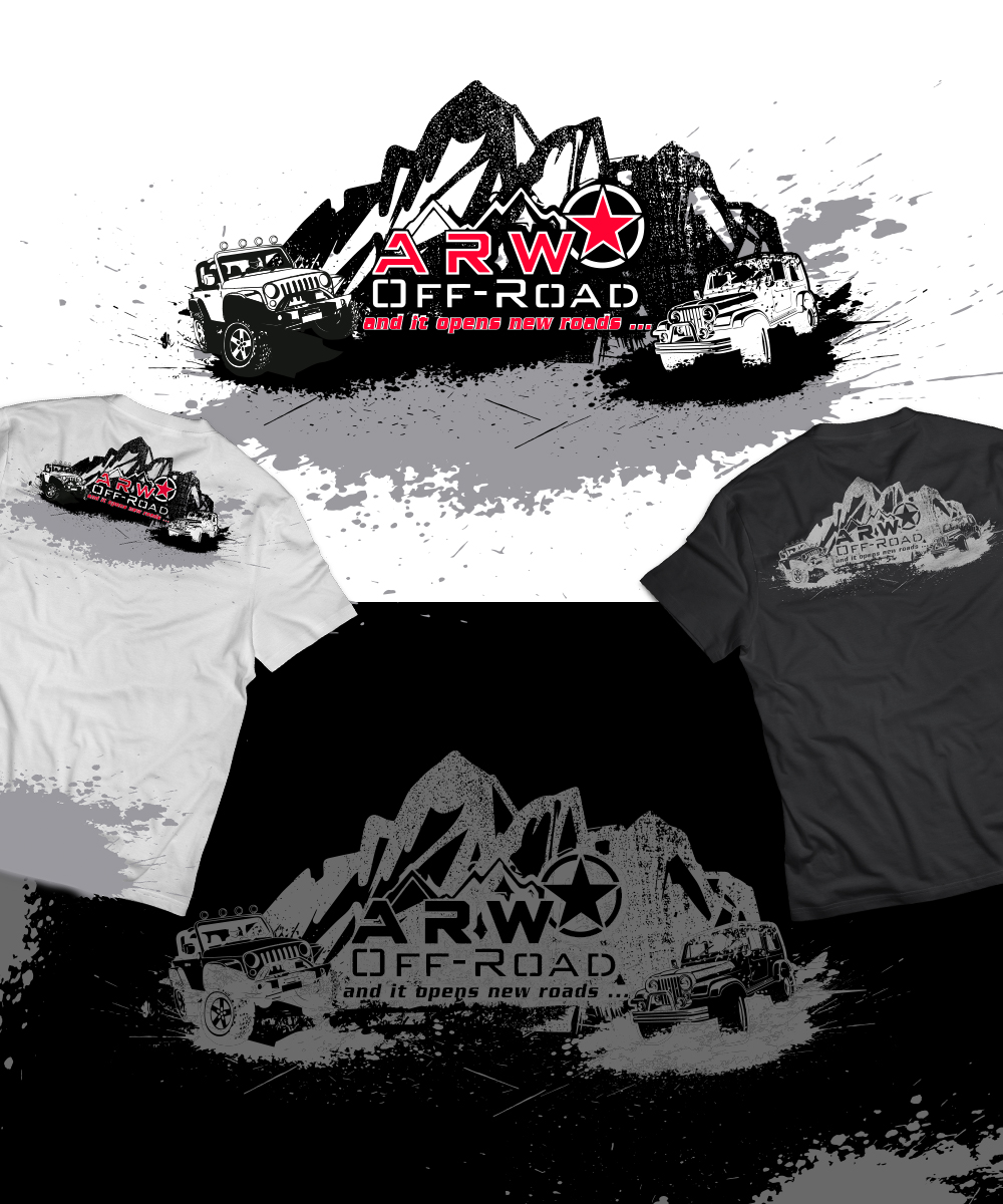 T-shirt Design by YERR® for ARW Offroad & Performance | Design #17892581