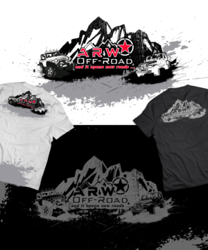 T-Shirt-Design von YERR® für ARW Offroad & Performance | Design: #17892581