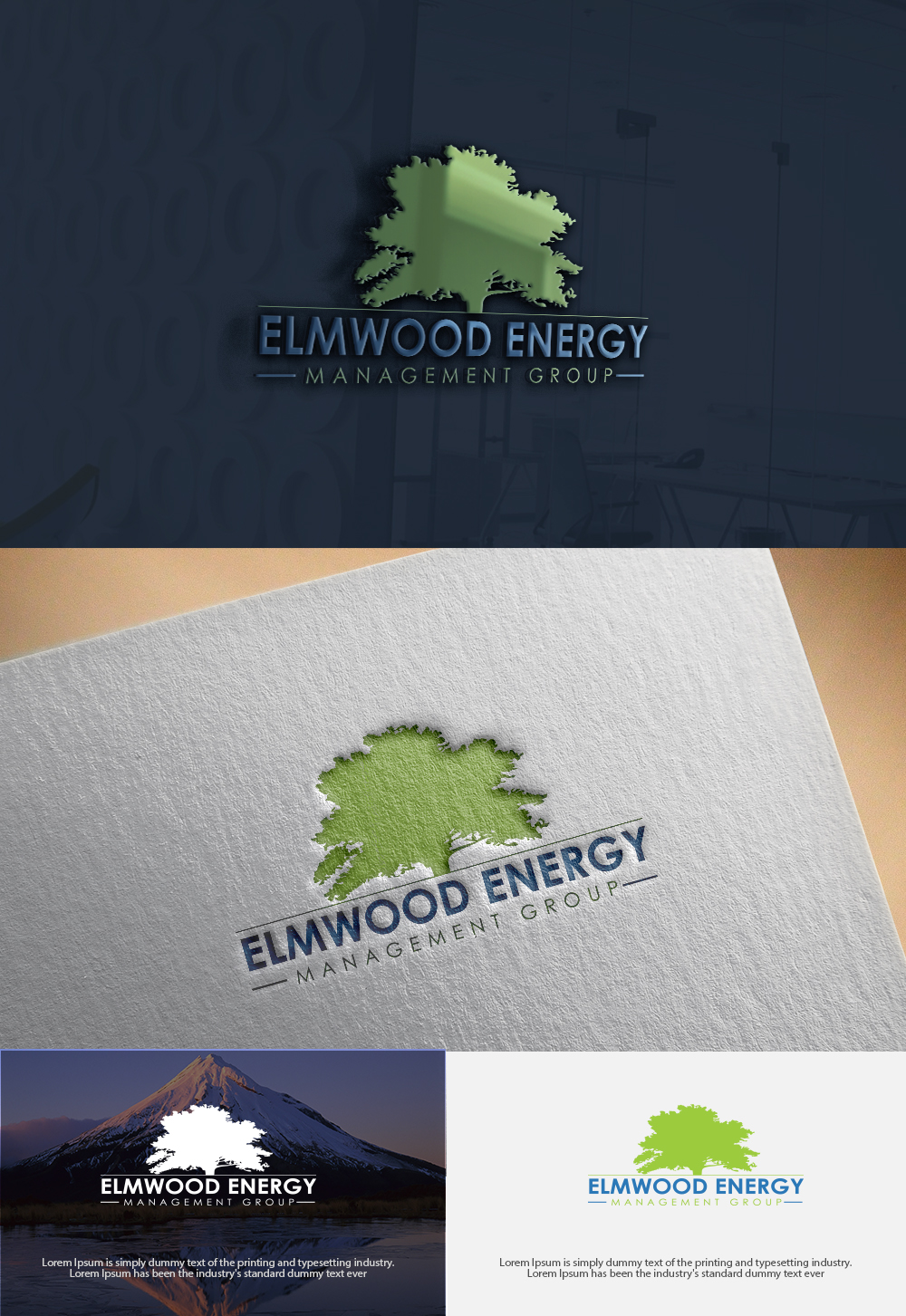 Logo-Design von dr ghulam mustafa sahab für Elmwood Energy Managment Group | Design #17899015