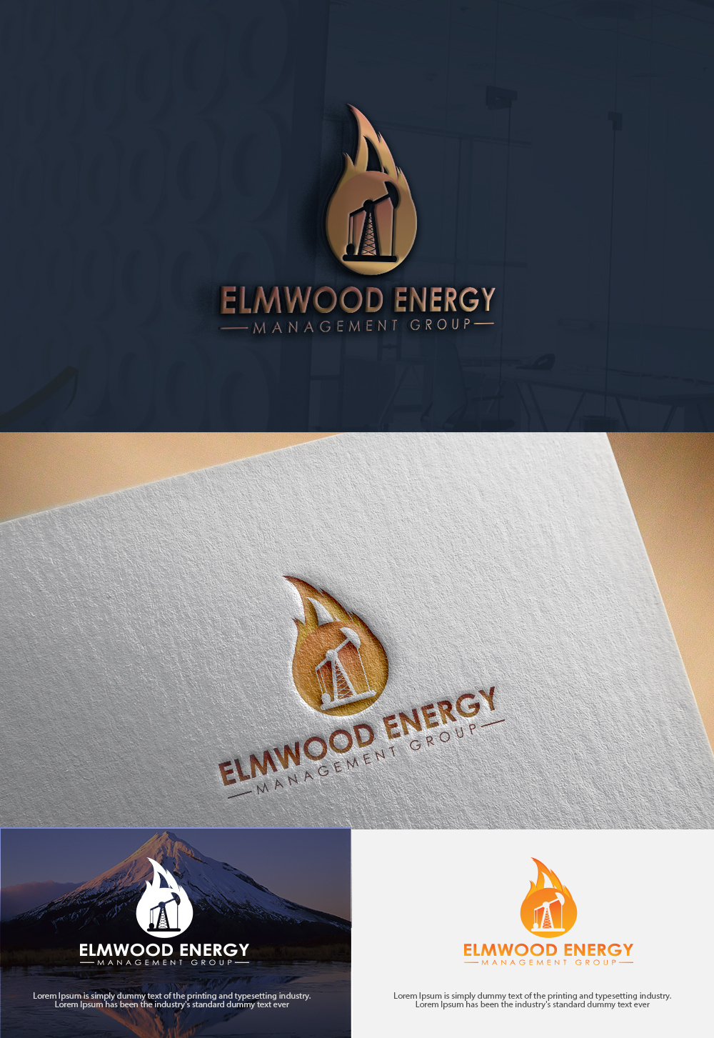 Logo-Design von dr ghulam mustafa sahab für Elmwood Energy Managment Group | Design #17899016