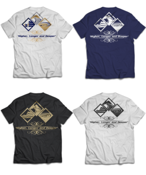 Higher, Longer, Deeper... | T-shirt Design by YERR®