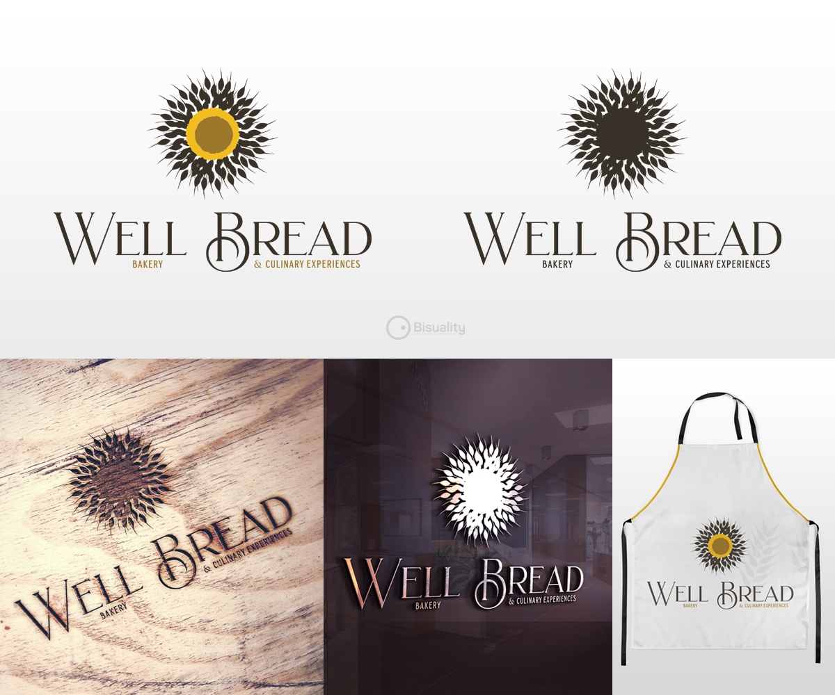 Logo Design by Bisuality for Well Bread Cooking School | Design: #17976405
