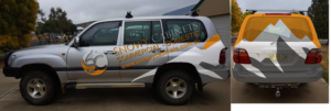 Car Wrap Design by christarad for Snowy Cabinets | Design #17918236